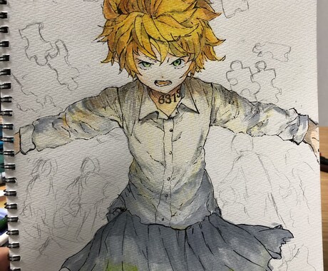 イラスト、模写、オリキャラ創作してます 二次創作イラストや、漫画などの模写、オリキャラ創作をひます イメージ2