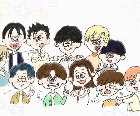 イラストをゆーるく描きます ホーム画面やアイコンにどうでしょう。 イメージ2