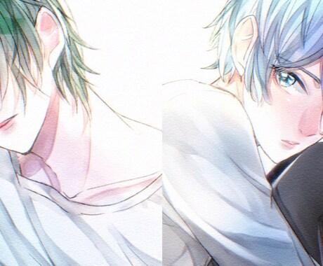 ご希望の用途でご希望のイラストを描きます 表紙、ジャケット、創作キャラの描き起こしなども イメージ2