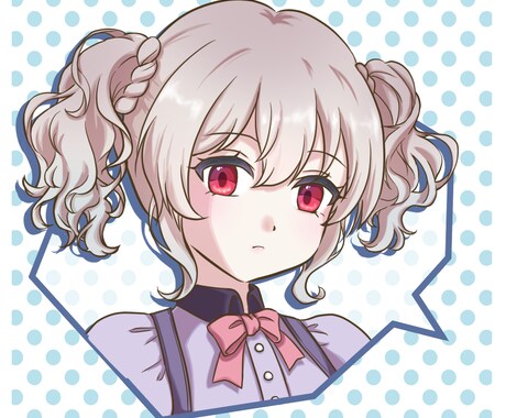 フキダシアイコン描きます あなたのキャラクターをPOPなアイコンに！ イメージ2