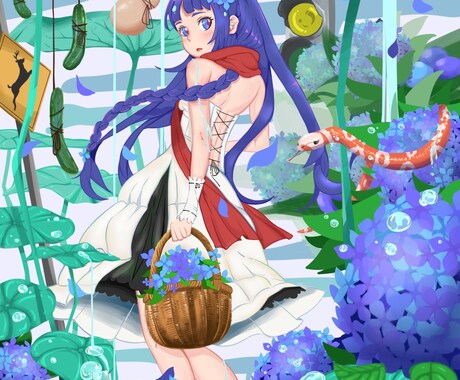 あなたが望むイラストを描かさせてもらいます わたしの世界観でイラストを描かさせてもらいます イメージ1