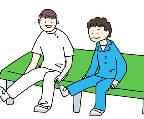 介護やリハビリのわかりやすいイラスト描きます ある程度の専門用語やあるあるは通じます。 イメージ2