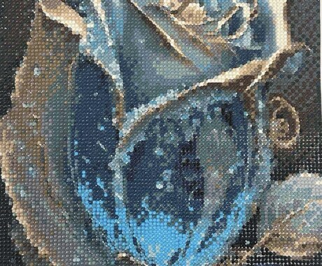 お気に入りの写真をダイヤモンドアートで作製します 結婚式や記念日などの写真をダイヤモンドアートで残しませんか？ イメージ2