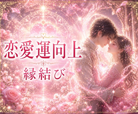 恋愛運を高め、ご縁を結びます ソウルメイト、ツインレイ、恋活、婚活、片思い、恋愛成就 イメージ1