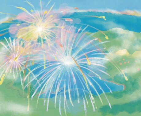ほんわか背景イラスト描きます 絵本のような絵柄の背景イラストを制作いたします。 イメージ2