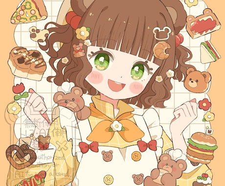 商用利用0円で人物キャライラスト描きます どこか温かみのある雰囲気の人物キャラクター(男性もOK) イメージ1