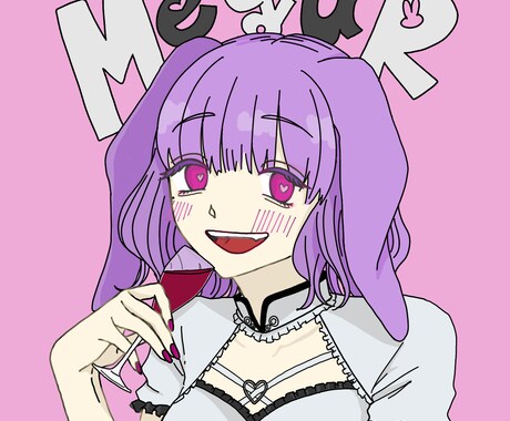 可愛いアイコン描きます 配信者さんのアイコンなどに！！ イメージ1