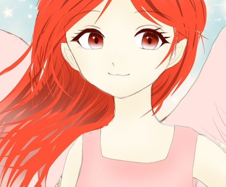 あなたの守護天使さんをお描きします 守護天使さんのイラストとメッセージをお届けいたします。 イメージ2