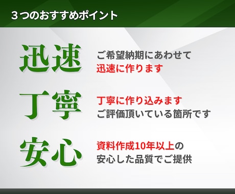 時間がない方へ！あなたの資料作成を代行します 【話題のAIも活躍中】迅速・丁寧・安心に資料作成いたします！ イメージ2