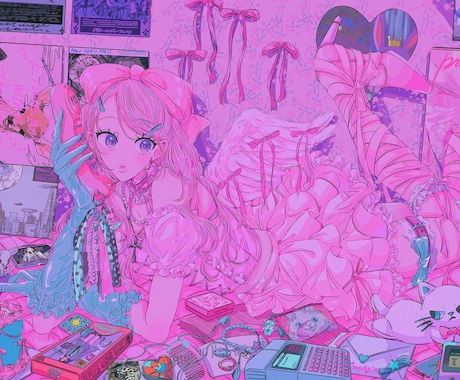 背景有１枚絵制作します イメージ1