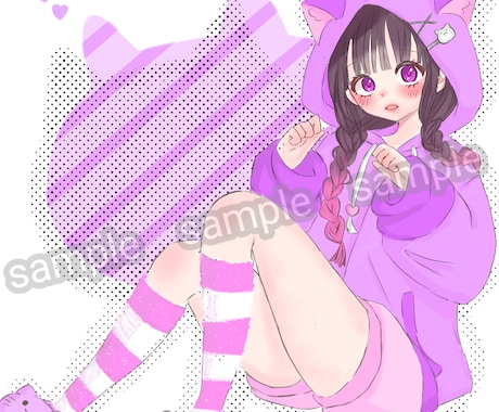 あなたのキャラクターの全身イラスト描きます 自分のキャラクターが欲しい方へ イメージ1