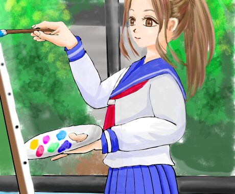 デジタルイラスト作成します ご希望のイラストを作成します。 イメージ1