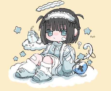 デフォルメイラストを制作します スタンプやアイコンに使えるデフォルメイラストを制作します！ イメージ2