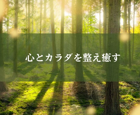 心身の不要なデータをクリアニングし癒します 遠隔ヒーリングでお悩みの情報を変換し、根本からリセット!! イメージ1