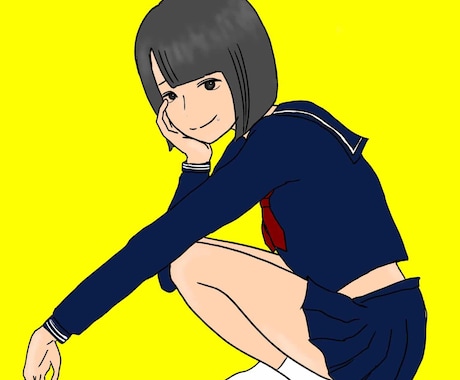 カラーでの似顔絵を描きます イメージ1