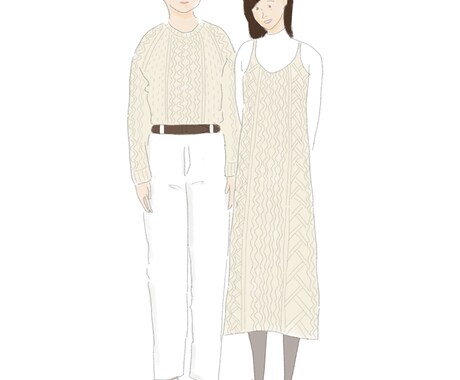結婚式用イラスト描きます ウェルカムボード、プレゼントにぜひ！ イメージ2