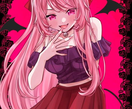 イラストお描きします アイコン、ヘッダー、立ち絵、サムネなど イメージ2