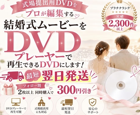 Canva・CapCut動画を提出用DVDにします イメージ1