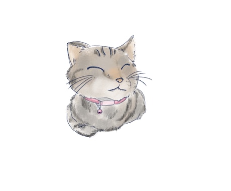 愛猫 愛犬のイラスト描きます 皆さんの愛猫 愛犬 描きます(*^^*)ゆるふわイラストです イメージ1