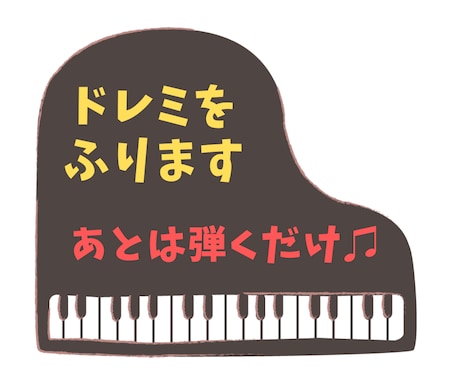 あなたの楽譜にドレミと指番号をふります 楽譜が読めなくても大丈夫！あとは練習するだけ♫ イメージ1