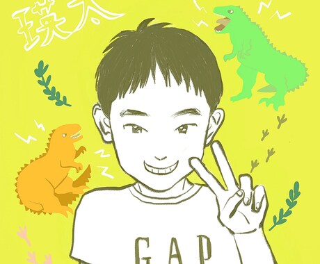 似顔絵描きます しっかり特徴を捉えてそっくりだけどかわいい似顔絵！ イメージ2