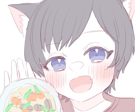 かわいいアイコンを描きます あなただけの、アイコンを制作させていただきます イメージ1