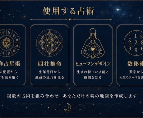 あなただけの魂の設計図から人生のテーマを紐解きます 生まれ持った才能と使命を魂の視点から読み解きます イメージ2