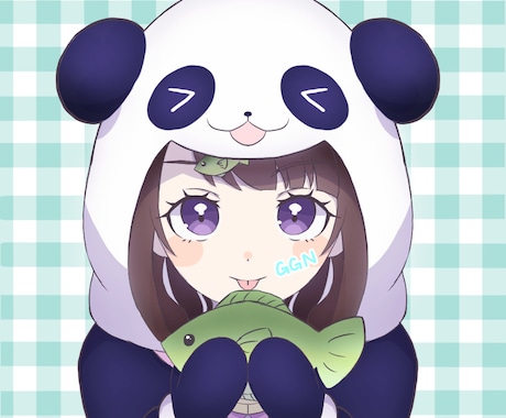 女の子におすすめのSNSアイコンを描きます オリジナルのアイコンが欲しい方へ イメージ2