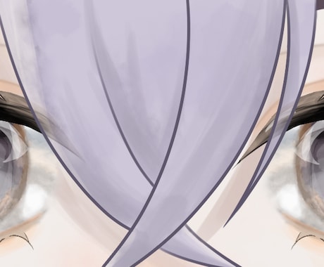 目のアップのヘッダーを制作します 素敵な目のヘッダーを描かせていただきます！ イメージ1