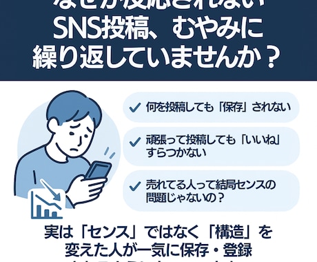 被らない×各業種対応のSNSテンプレをご提供します この型を知らずに発信してる人多すぎます。テンプレ50本セット イメージ2
