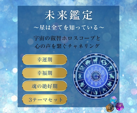 西洋占星術【魂の絶好期】ベスト10を鑑定します 魂が導く絶頂期。天職を生きる事・目標達成にとって最重要の時期 イメージ2