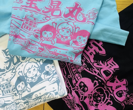 趣味サークル等 春先ロンT お作りします 【 お写真をもとにゆるーい似顔絵キャラクターイラスト可! 】 イメージ1
