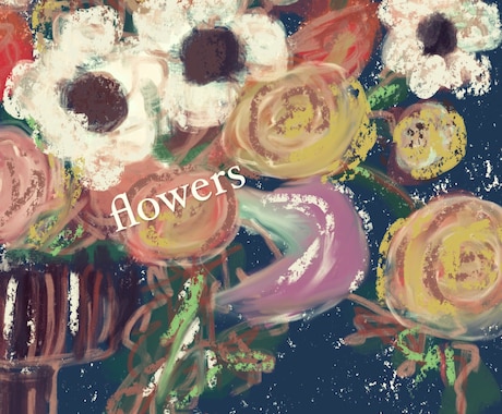 商用可！おしゃれな花や果物のイラスト描きます お直し無制限！ノベルティやグッズ制作、アイコンにも人気♡ イメージ2