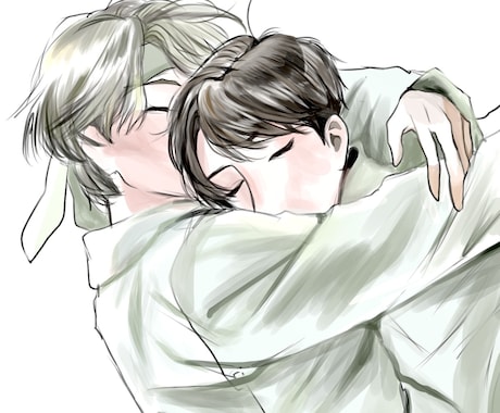 腐女子・BL向けのイラスト描きます 【短納期/女性限定/5月末まで】BL好きさん必見！ イメージ2