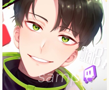 先着3名！目を引くアイコン・イラスト制作致します あなただけのアイコンを描かせて頂きます！ イメージ2