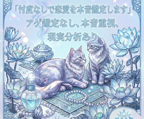 恋愛現実分析鑑定を行います 占いだけでは見えない恋の真実を分析 イメージ2
