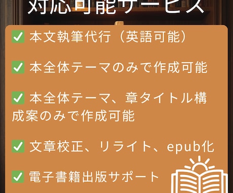 電子書籍を０から代行作成&出版サポートします 独自のKDPマーケティング戦略に基づき売れる本を作成します！ イメージ2