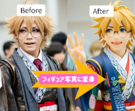 コスプレ写真がフィギュア写真に変身します コスプレ写真をもっと特別に、写真集でコスフェスに出品！ イメージ1