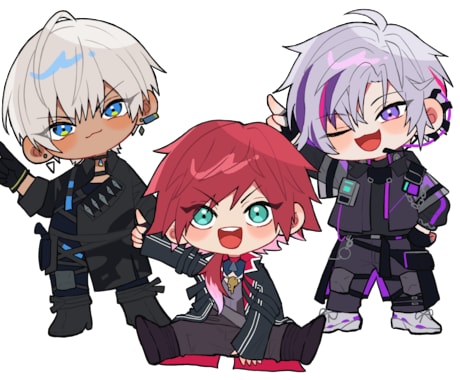可愛いミニキャラ作成します 可愛いくて豊かな表情ならお任せください！ イメージ1