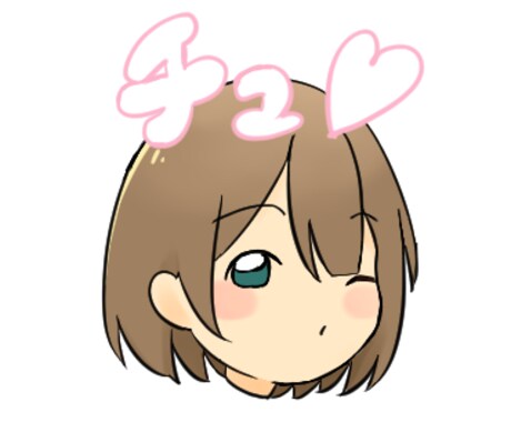 かわいいイラスト描きます SNSのアイコン、動画の素材にどうぞ！ イメージ2