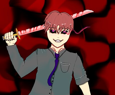 怖いイラストを描かせていただきます ご要望に合わせて恐怖感を煽るイラストを描かせていただきます。 イメージ2