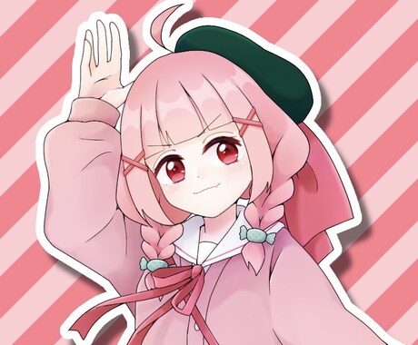 SNSアイコン、描きます 世界に１つの自分だけのアイコン描きます。 イメージ1