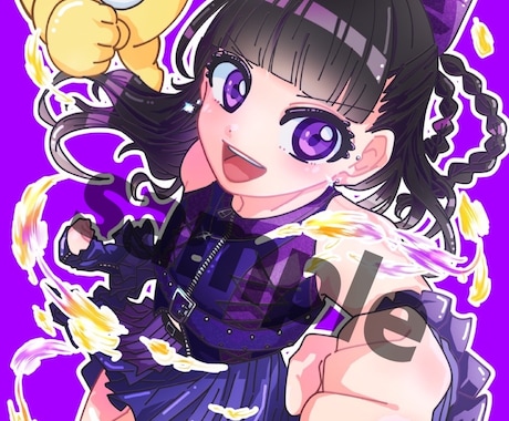 アイドルのイラストを描きます イメージ1