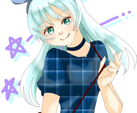あなたの思い描く人＋背景を描きます アイコン・サムネ・立ち絵などにどうぞ イメージ2