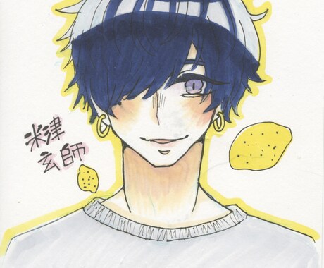 コミックイラスト調の似顔絵かきます マンガのような絵で自分を魅せよう*✩‧₊˚ イメージ2