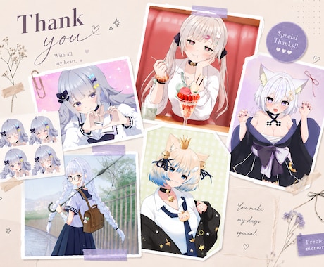 イラスト制作します イメージ1