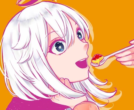 お好きな顔文字3つでイラスト作成します 3つの顔文字でリクエスト完了。ポーズ指定可 イメージ2