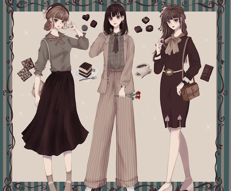 イラスト制作します キラキラなイラスト制作します！ イメージ2