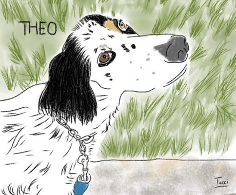 動物、人物、ペットの似顔絵作成します リアルで温かみのあるイラストを☆ イメージ2