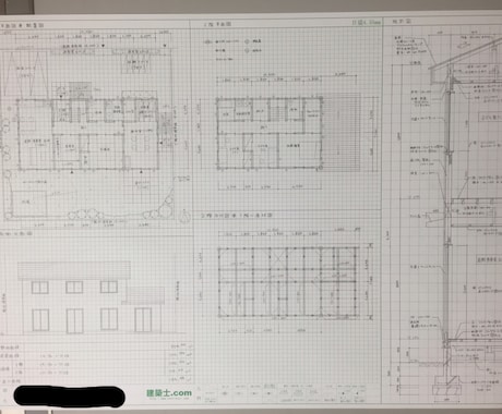 本番まで残り数日！二級建築士製図試験の添削承ります 独学の方・解答例を見るだけでは不安なときに！ イメージ2